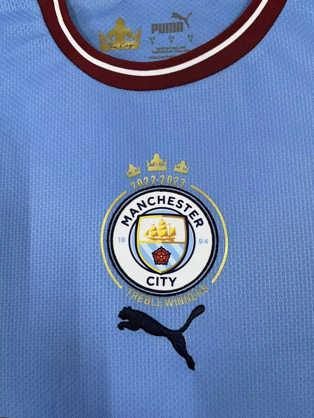 23/24 Manchester City home treble winner