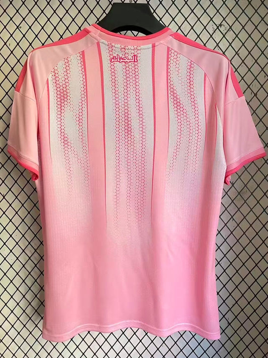 26-27 Algerian Training Uniform Pink Football Jersey Kit Max2Kits