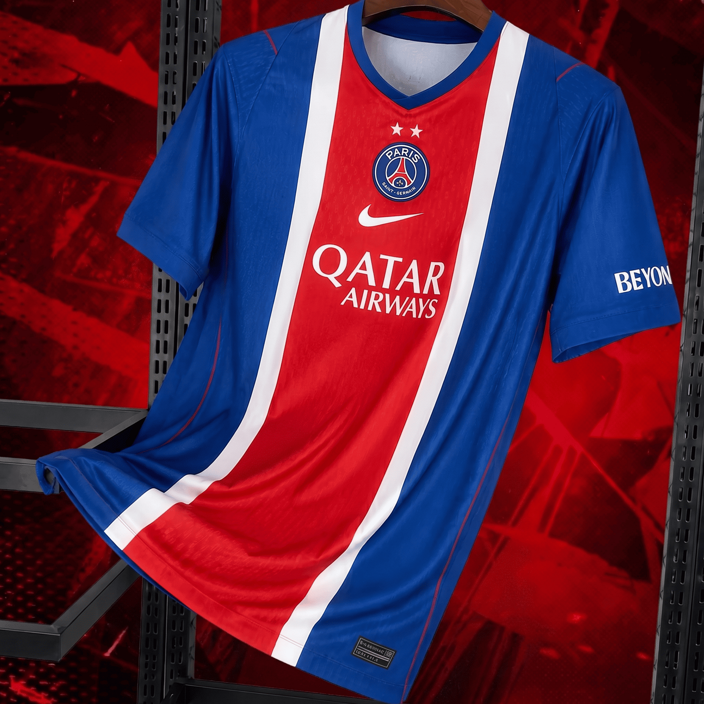 MAILLOT PSG DOMICILE 2026/27 AVEC LES 2 ÉTOILES ⭐️⭐️