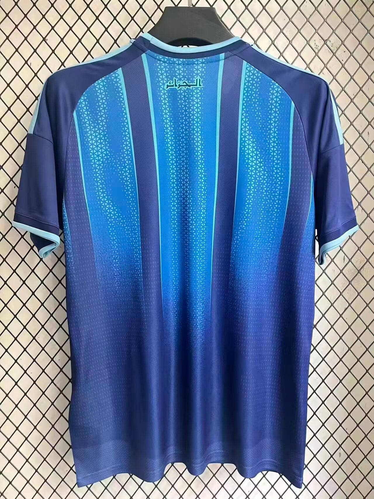 Algerian National Team 2026-27 Training Jersey Blue Performance Tee Max2Kits