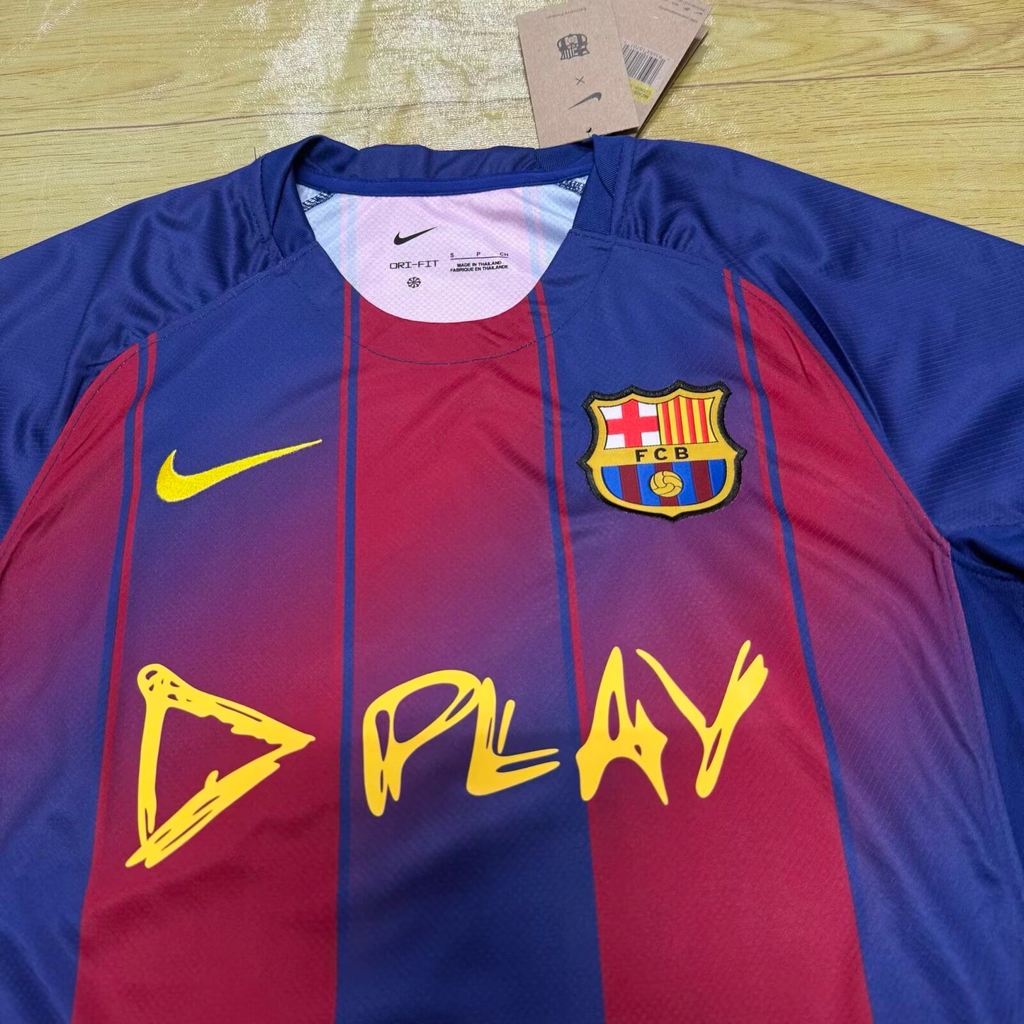 Maillot 25-26 FC Barcelone Domicile Match Derby Édition Spéciale
