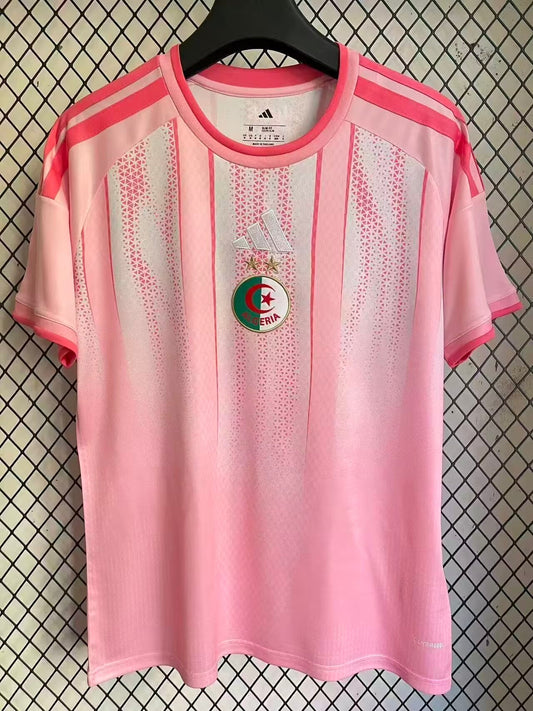 26-27 Algerian Training Uniform Pink Football Jersey Kit Max2Kits