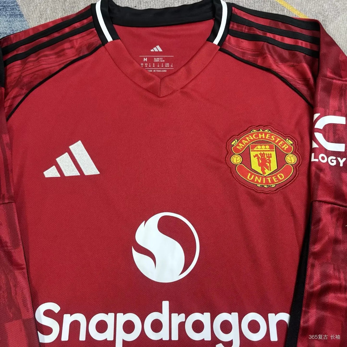25/26 Manchester United Home Jersey long-sleeved