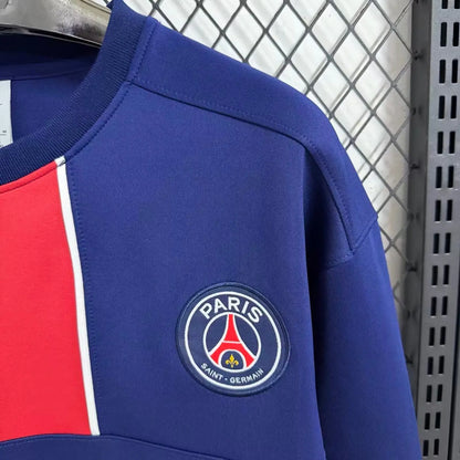 25.26 Paris Navy Blue Thick Long-Sleeved Sweater Hoodie
