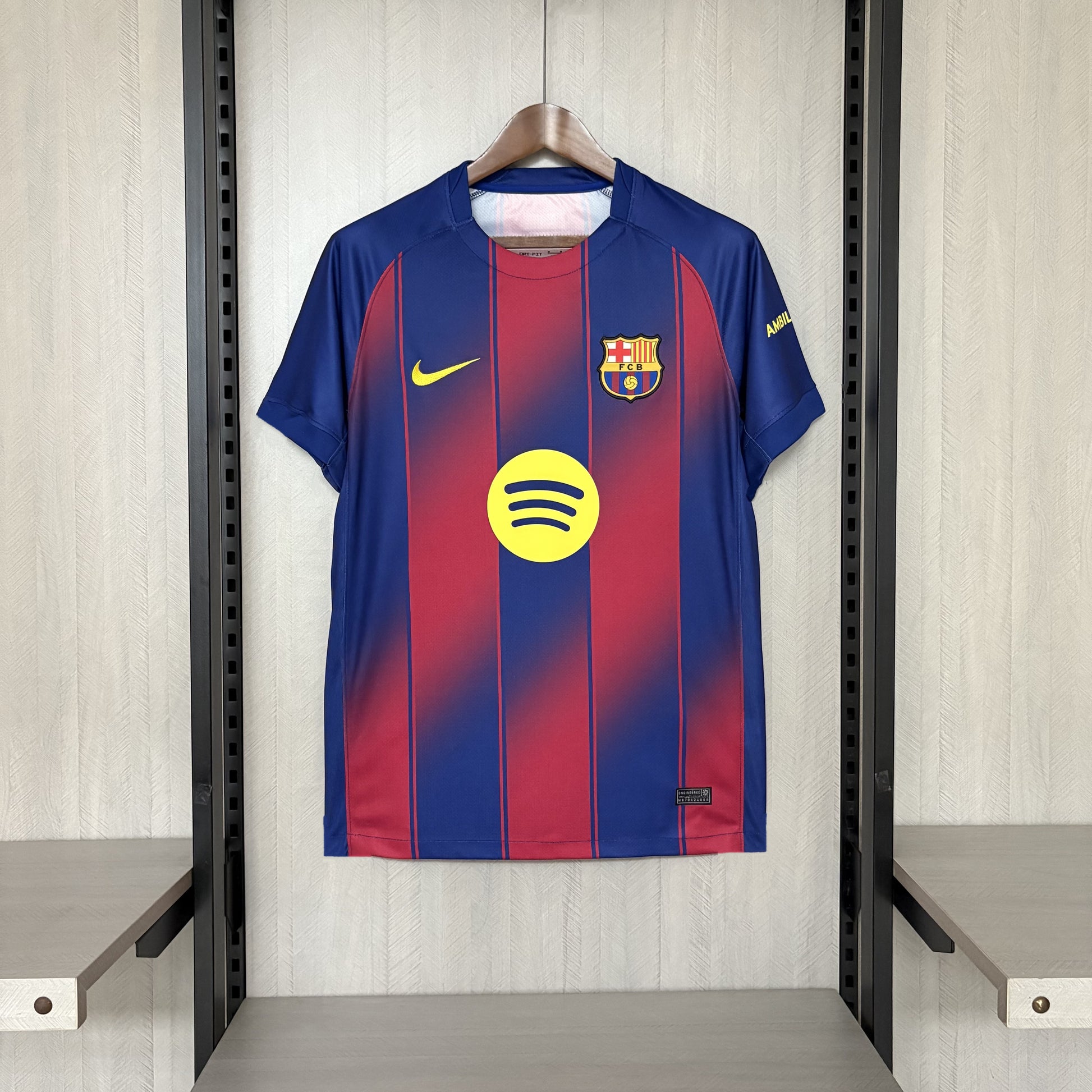 Maillot 25-26 FC Barcelone Domicile Sans Sponsor