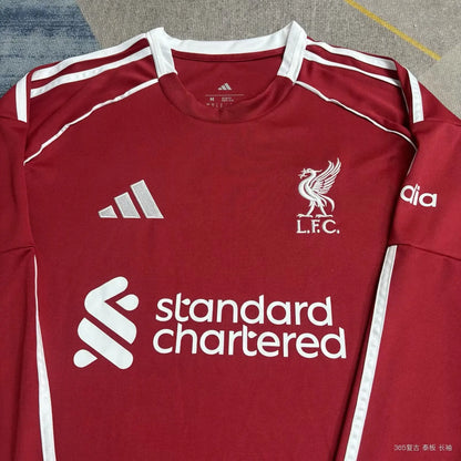 25/26LiverpoolHome长袖