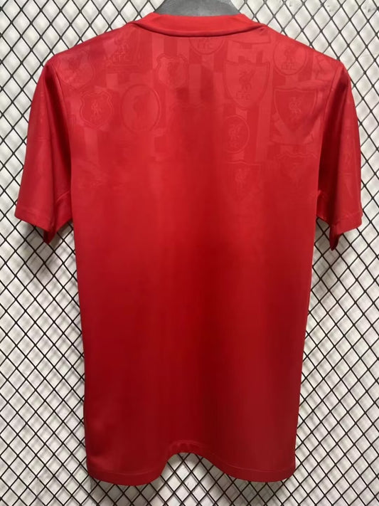 24/25Liverpool训练服红色