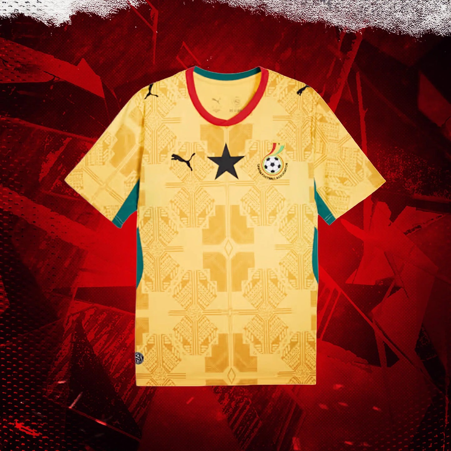 Maillot Ghana Coupe du Monde 2026 – Extérieur - Max2Kits