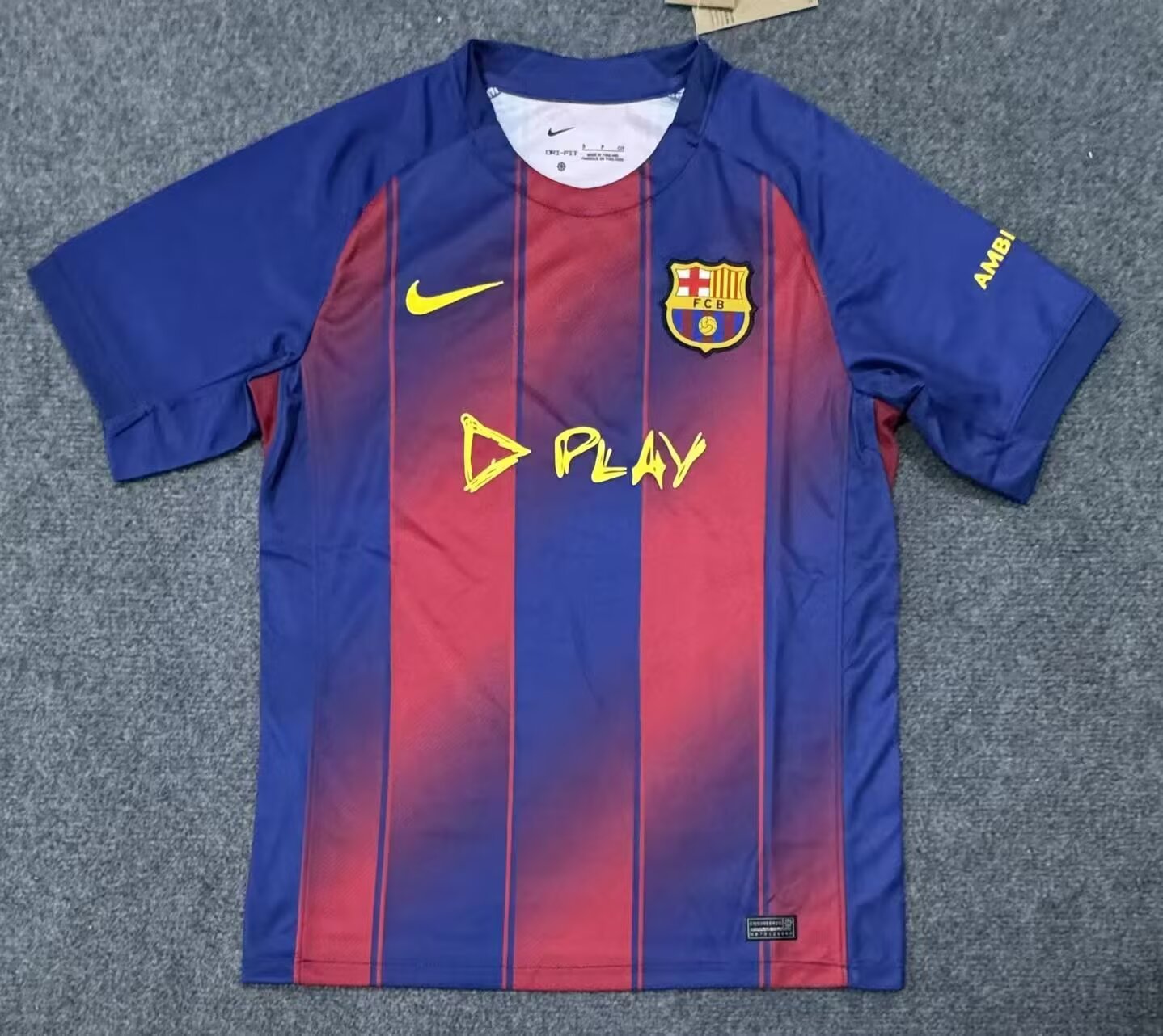 Maillot 25-26 FC Barcelone Domicile Match Derby Édition Spéciale