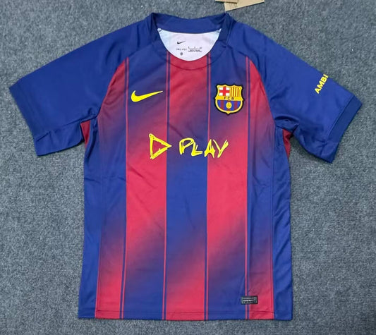 Maillot 25-26 FC Barcelone Domicile Match Derby Édition Spéciale