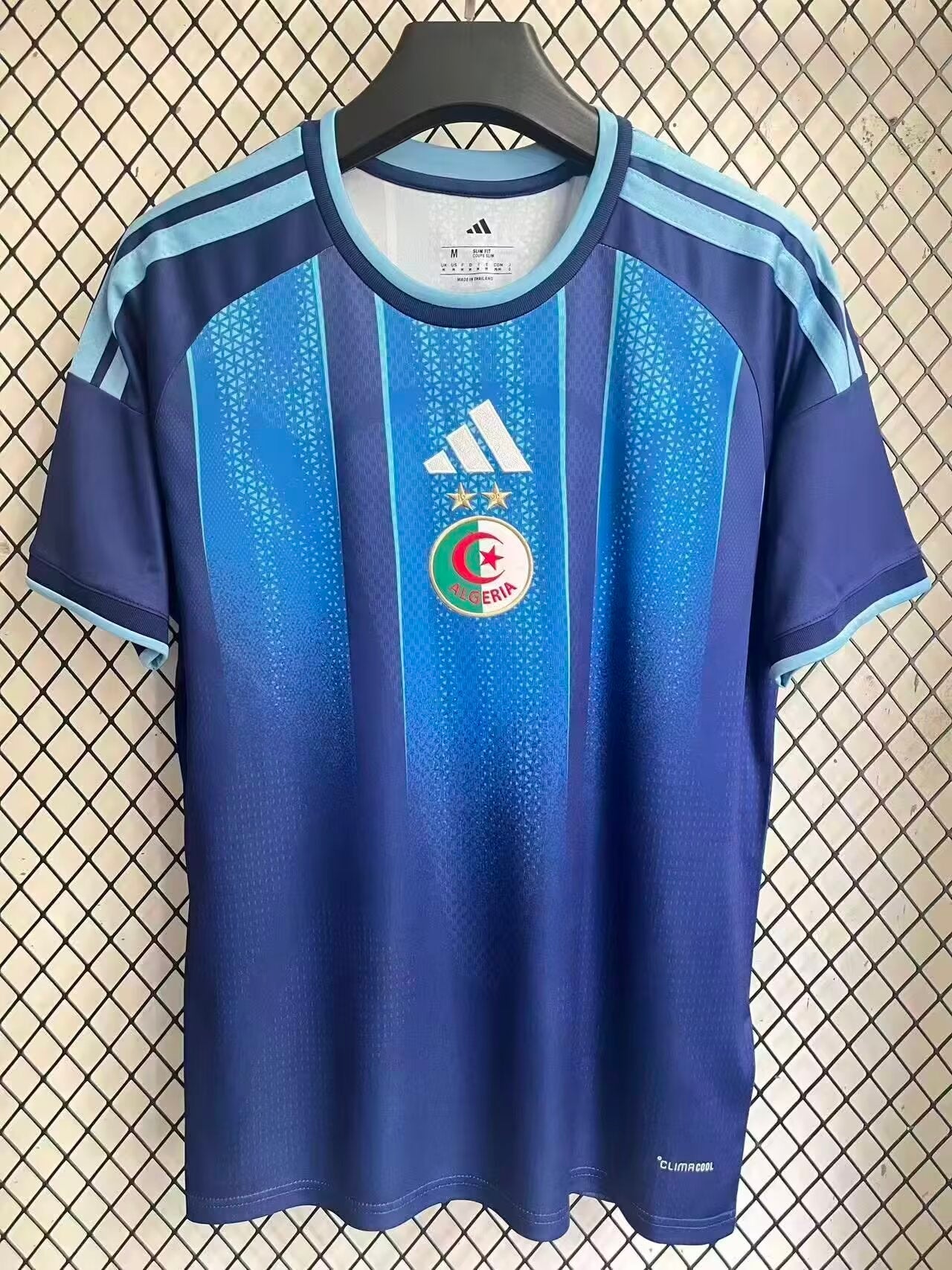 Algerian National Team 2026-27 Training Jersey Blue Performance Tee Max2Kits