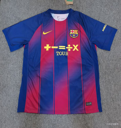 Maillot 25-26 FC Barcelone Domicile Match Derby Édition Spéciale