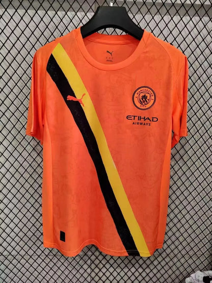 25/26 Manchester City Goalkeeper Jersey Orange