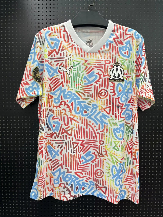 24/25 Marseille coloured pre-race training kit