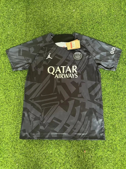 22-23 Paris Jordan pre-match black training uniform