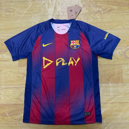 Maillot 25-26 FC Barcelone Domicile Match Derby Édition Spéciale
