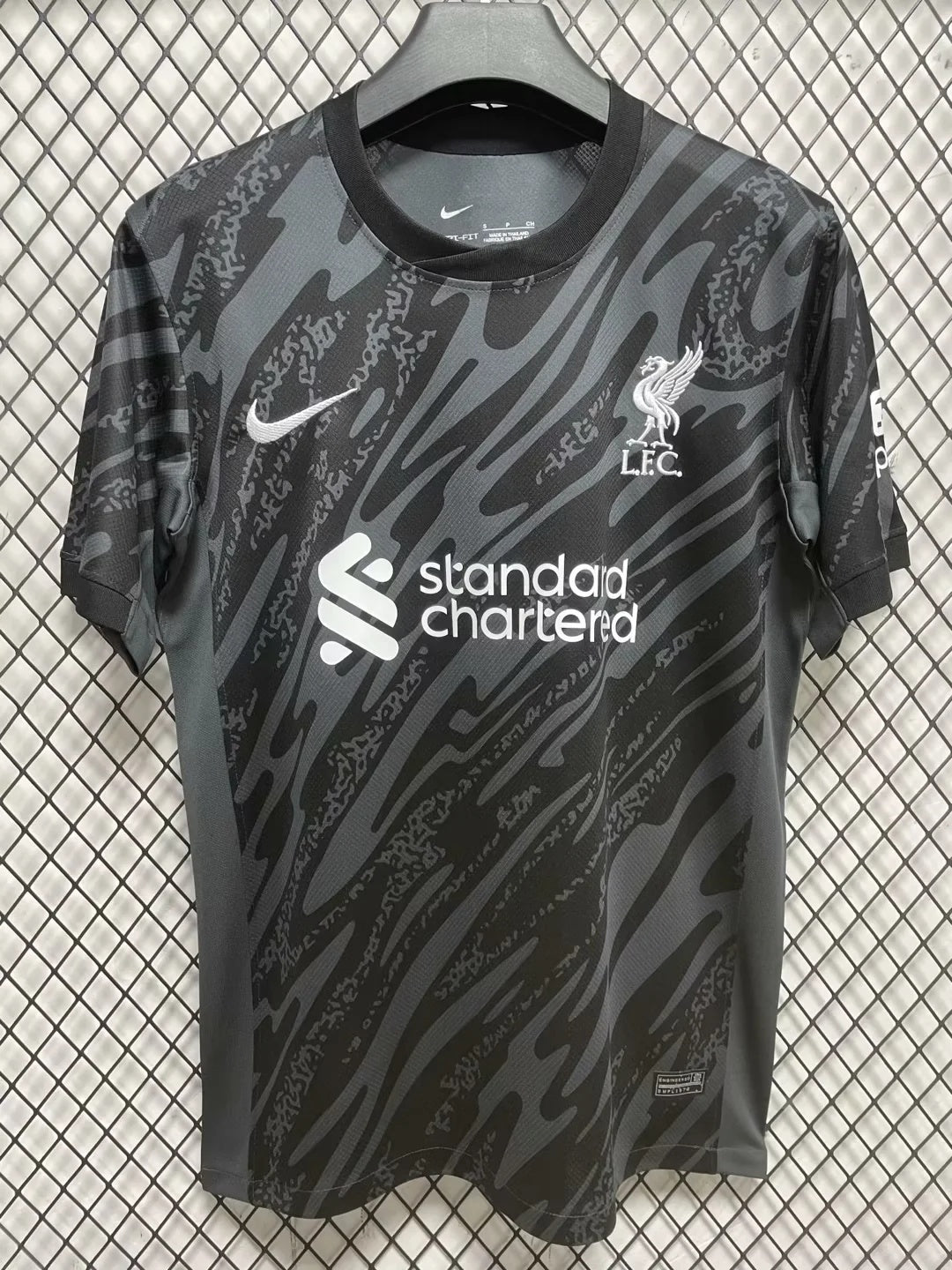 24/25Liverpool守门员黑灰色