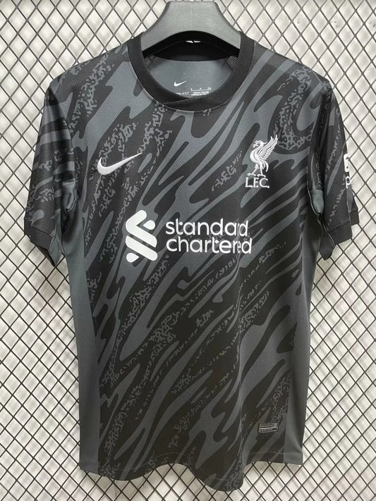 24/25Liverpool守门员黑灰色
