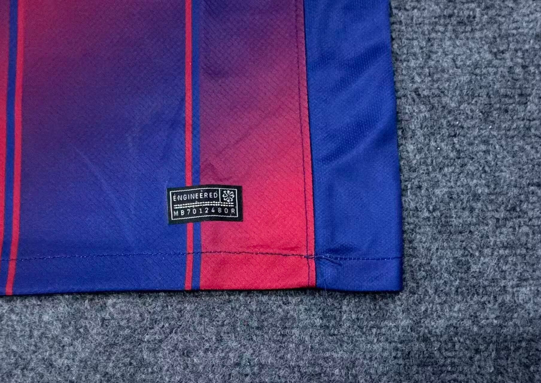 Maillot 25-26 FC Barcelone Domicile Match Derby Édition Spéciale
