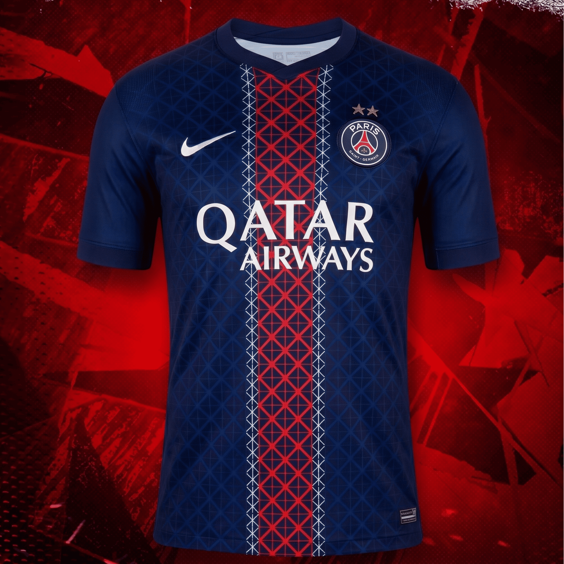 maillot psg back2back face bleu