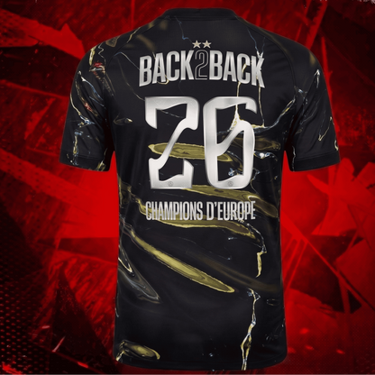 Paris SG Maillot Night Edition 25/26 – CHAMPIONS ⭐⭐vue de dos